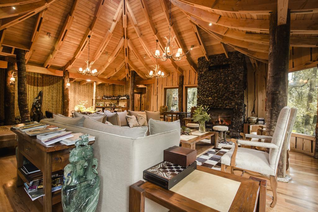 Huilo Huilo Nawelpi Lodge Puerto Fuy Esterno foto