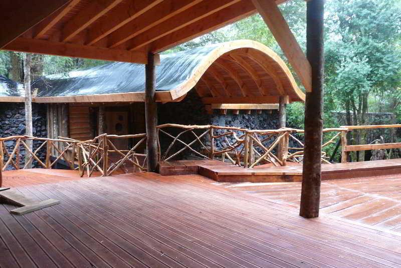 Huilo Huilo Nawelpi Lodge Puerto Fuy Esterno foto
