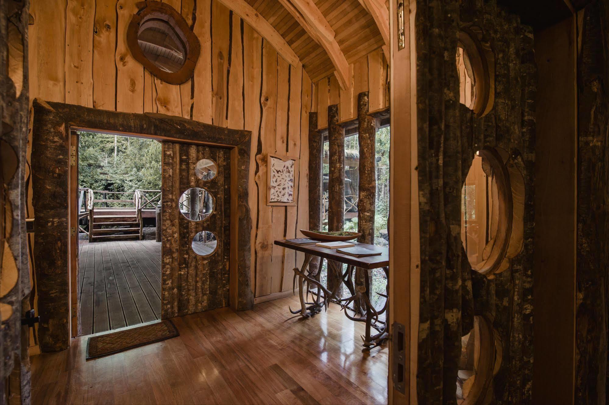 Huilo Huilo Nawelpi Lodge Puerto Fuy Esterno foto
