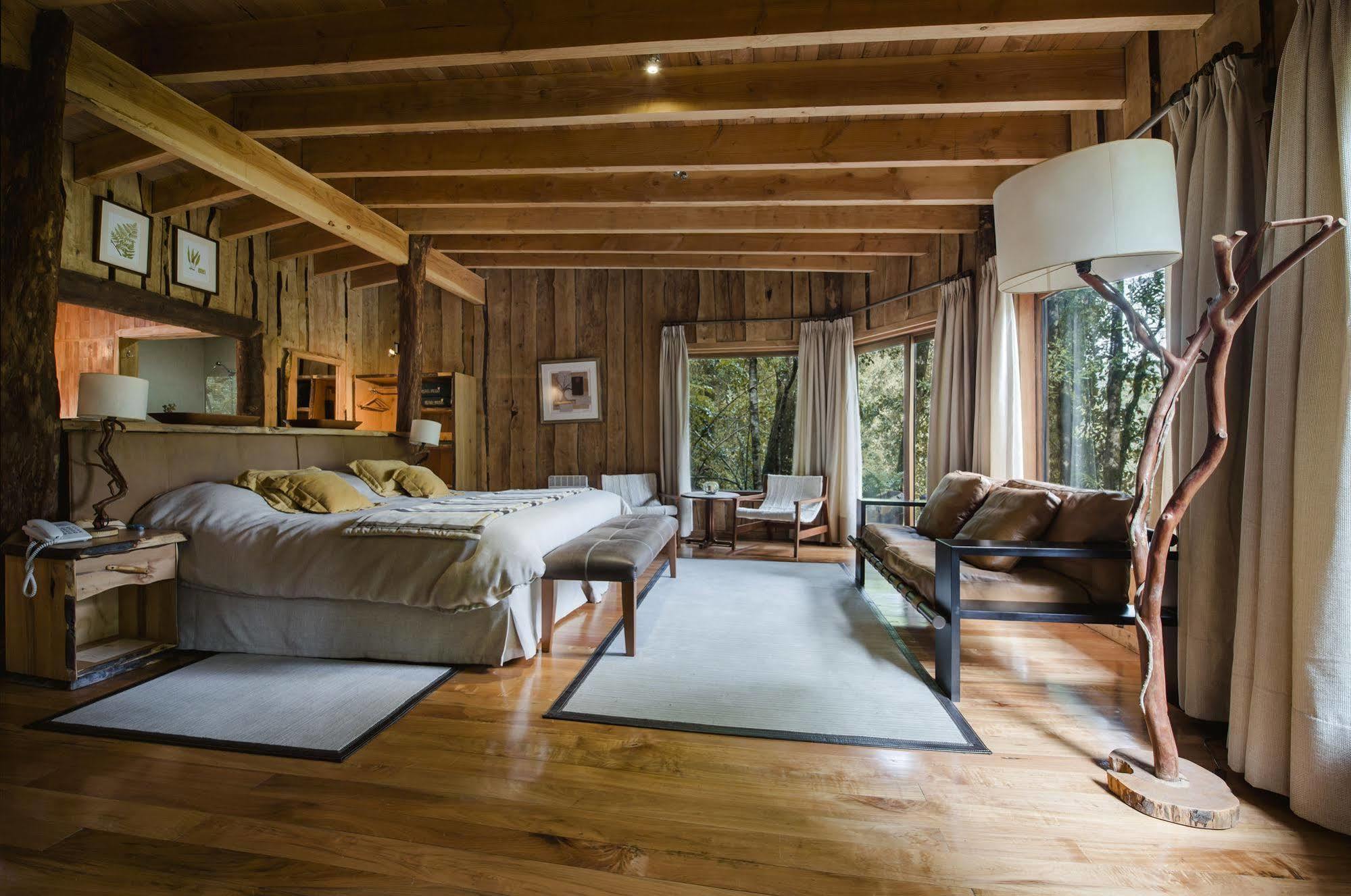 Huilo Huilo Nawelpi Lodge Puerto Fuy Esterno foto